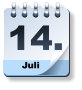 Juli 14.